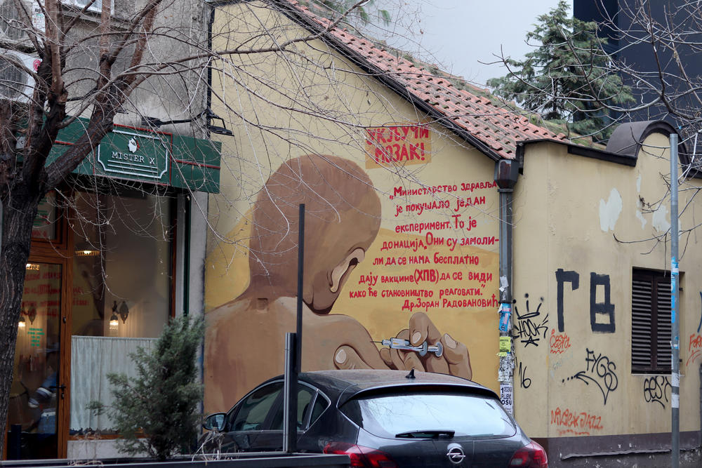 Mural u Golsvordijevoj ulici!