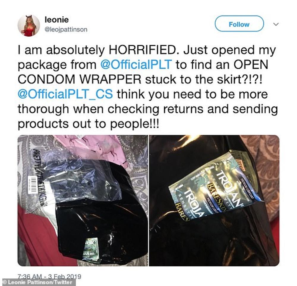 Dobila kondom uz suknju 