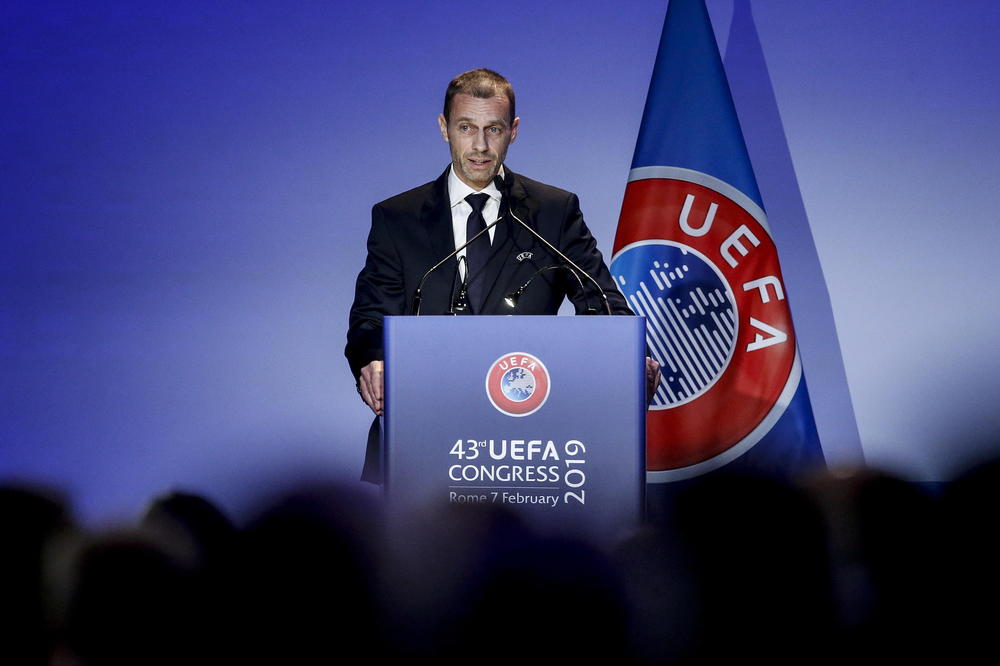 ČEFERIN JEDNOGLASNO OPET PREDSEDNIK UEFA: Dok sam ja na čelu neće biti nikakve Superlige bogatih klubova!