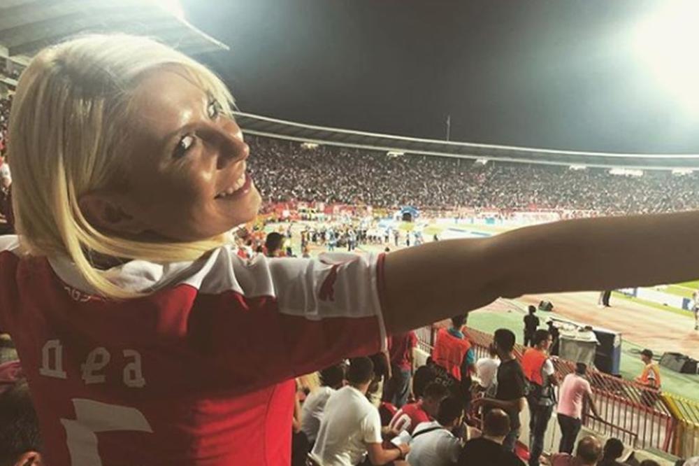U NJOJ KUCA ZVEZDAŠKO SRCE: Crvena zvezda poslala poruku Dei Đurđević, tim koji ona voli je uz nju i moli se!