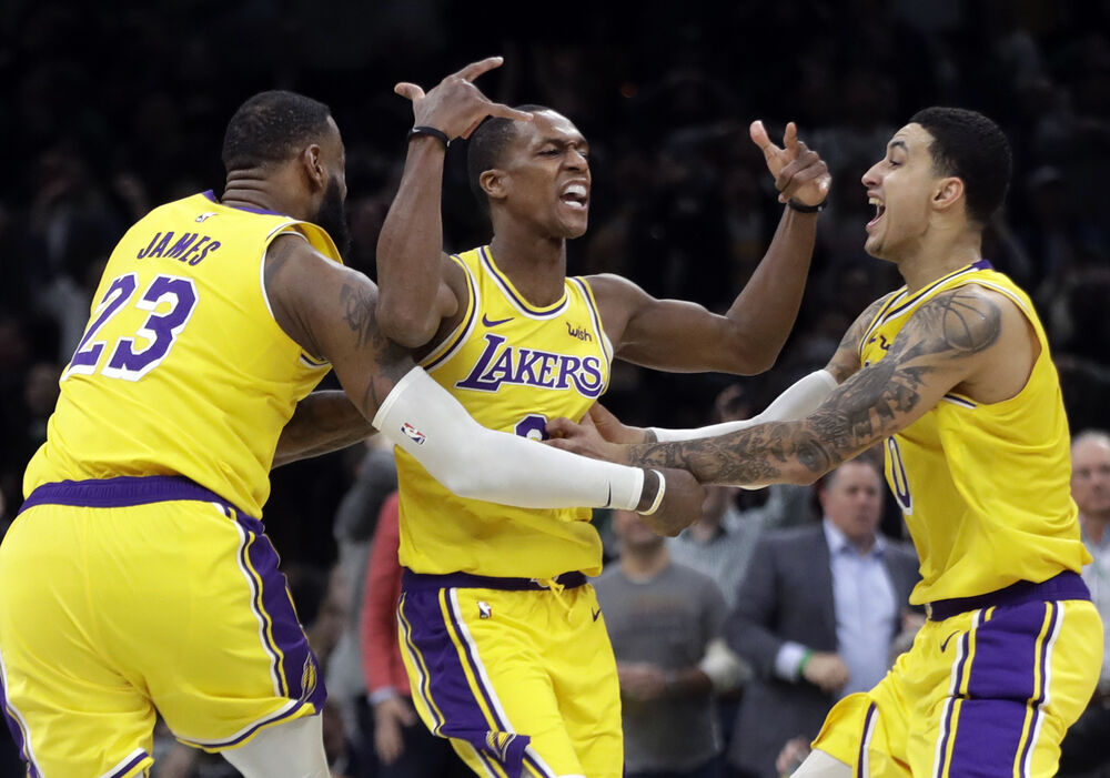 Redžon Rondo, Lebron Džejms, Kajl Kuzma