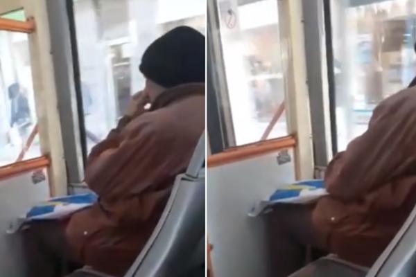 SMRDUŠO, JESI LI SISALA, MAJKU TI JE*EM? Manijak u troli 29 vikao na žene i decu! KLONITE GA SE AKO GA SRETNETE