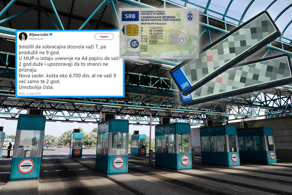 OVO MOŽE SAMO KOD NAS! Zbog zavrzlama sa saobraćajnim dozvolama SRBIMA SKIDALI TABLICE, šta na ovo MUP kaže sada?