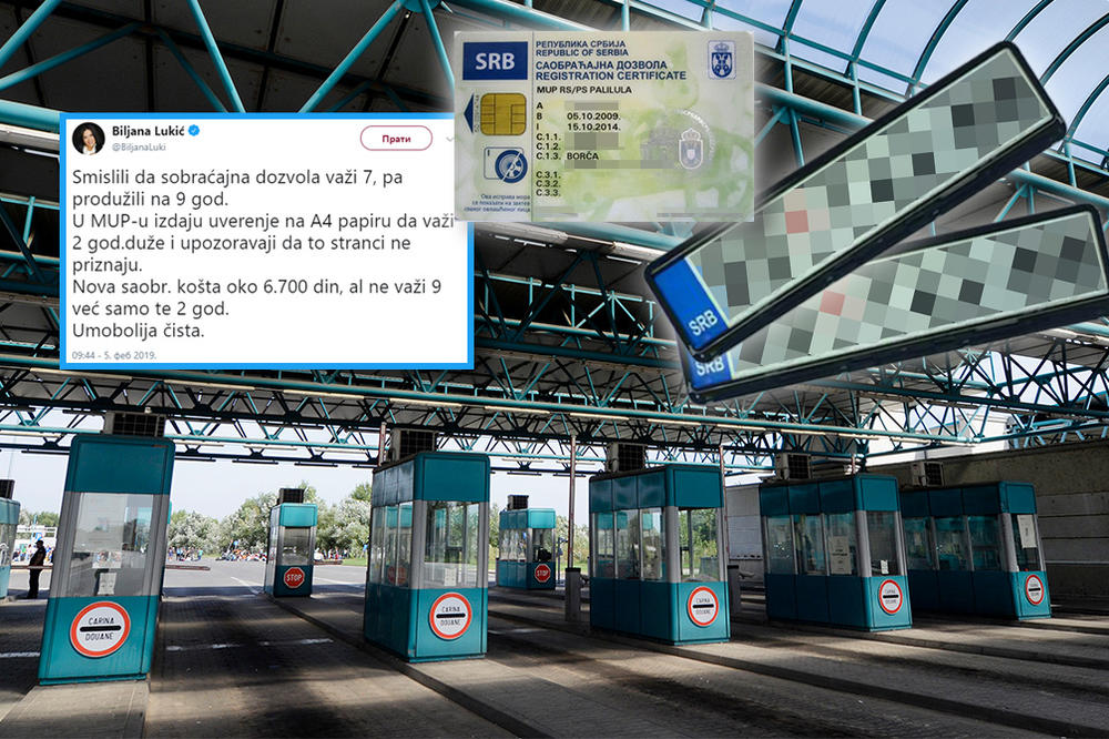 OVO MOŽE SAMO KOD NAS! Zbog zavrzlama sa saobraćajnim dozvolama SRBIMA SKIDALI TABLICE, šta na ovo MUP kaže sada?