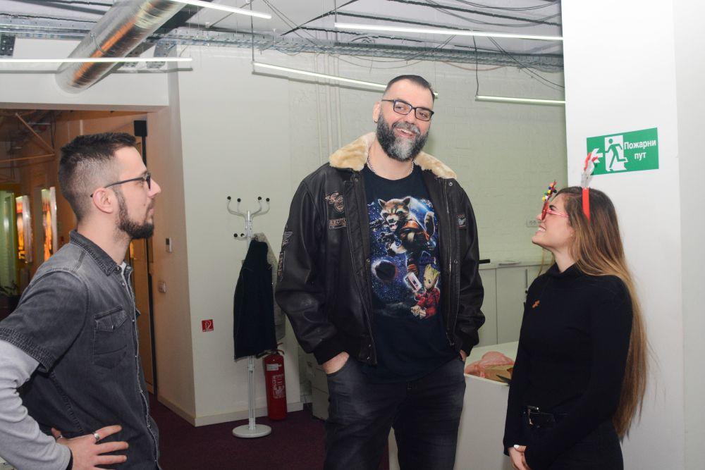 Ratko Varda u redakciji Espresa