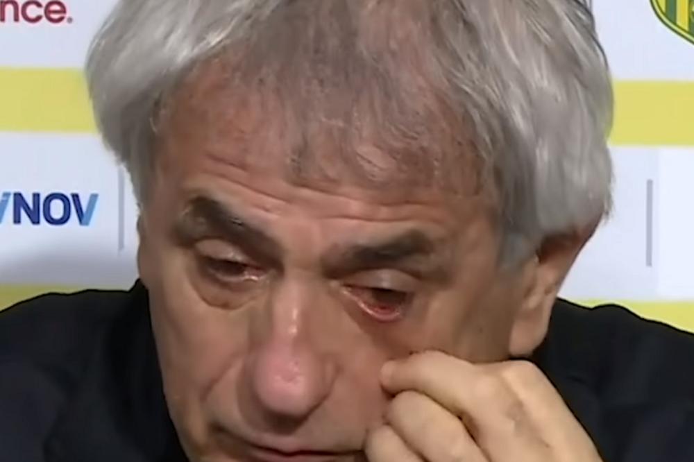 Vahid Halilhodžić se kroz suze oprostio od Emilijana Sale: Često smo razgovarali, ovo je stvarno strašno!