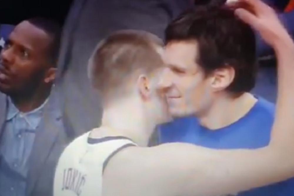 BRATSKI POZDRAV BOBIJA I JOKIĆA: Proćaskali, izljubili se i zagrlili, a onda je jedan morao da bude poražen!