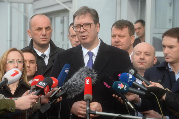 VUČIĆ: Politika vešala nikad neće pobediti politiku budućnosti Srbije!