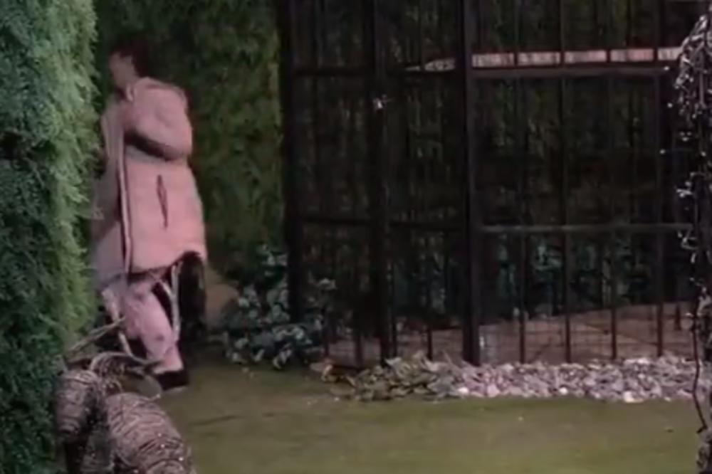 NECENZURISANI SNIMAK MILJANINE AGRESIJE I BEKSTVA IZ ZADRUGE: Gledaoci nikad nisu videli ovaj TAJNI PROLAZ (VIDEO)