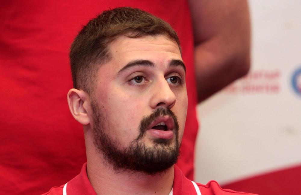 Dušan Vasić koji je pre dve godine igrao za Jadran iz Splita