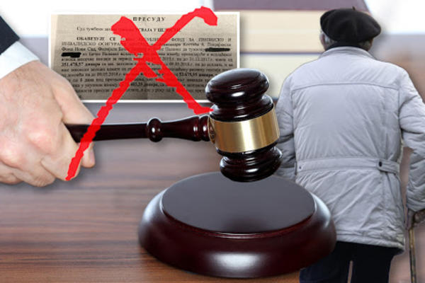 OBORENA PRVA PRESUDA ZBOG SMANJENE PENZIJE: PIO ipak ništa ne mora da vam plati, SUD JE REKAO SVOJE