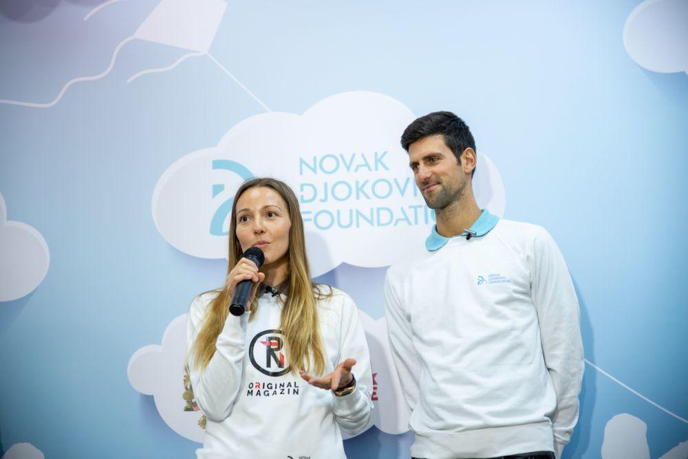 Novak i Jelena Đoković na otvaranju vrtića u Mačvanskom Prnjavoru