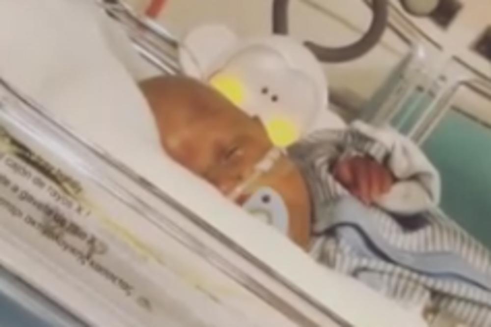 BORAC VELIČINE DLANA JE JAČI OD SVIH PROGNOZA: Roditeljima rekli da će BEBA UMRETI, ali mališa ih je demantovao!