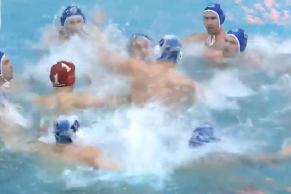 NOVI SKANDAL U SVETU VATERPOLA: Brutalna tuča u bazenu, pesnice sevale na sve strane!