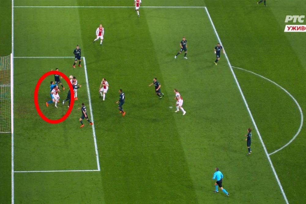 VAR PONIŠTIO GOL AJAKSA ZBOG TADIĆA: Prvi put u istoriji tehnologija poništila gol u Ligi šampiona!