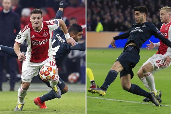 REAL SUROVO KAZNIO AJAKS ZA PROMAŠAJE: Kopljanicima poništen gol zbog Tadića! Totenhem razbio Borusiju za 45 minuta