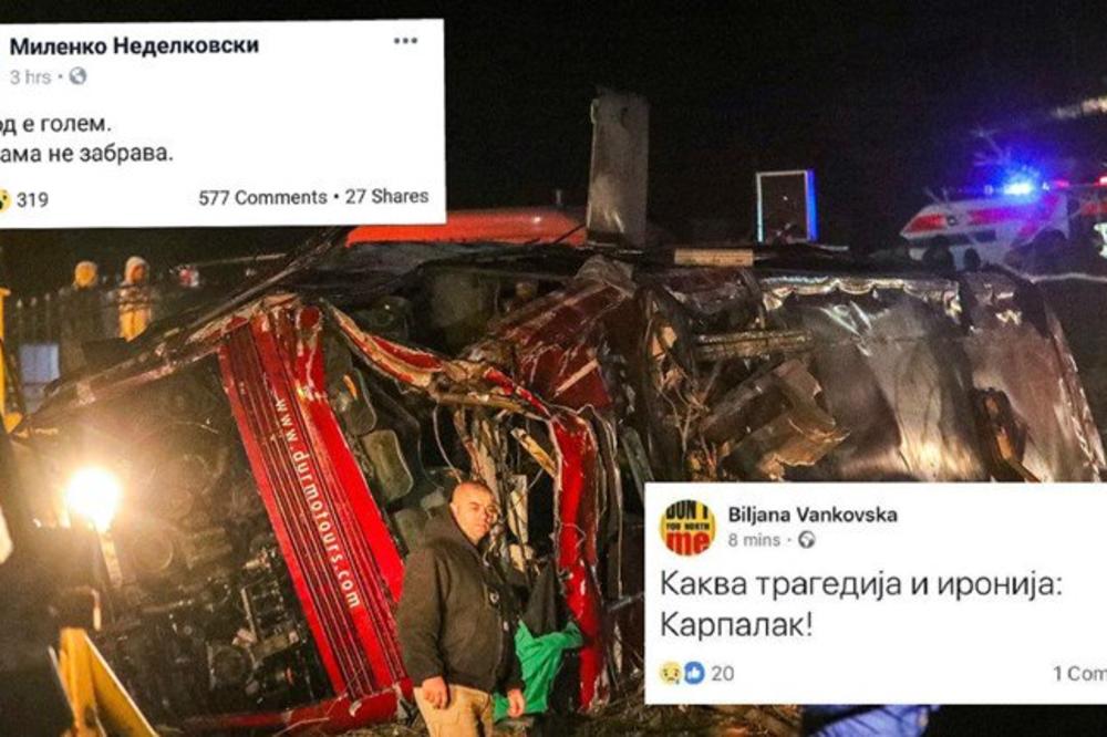 SLAVE SMRT ALBANACA U STRAVIČNOJ NESREĆI: Makedonski nacionalisti šokirali svojim porukama! (FOTO)