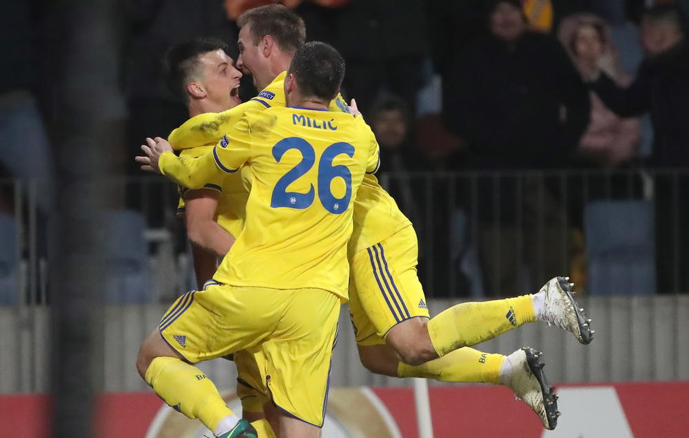 Fudbaleri Bate Borisova slave gol protiv Arsenala  