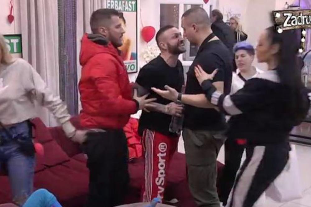 SLOMIĆU TI SVAKU KOST KLOŠARU: Žestoki obračun Pavla i Ša! BRUTALNE PRETNJE NASILJEM, reagovalo obezbeđenje