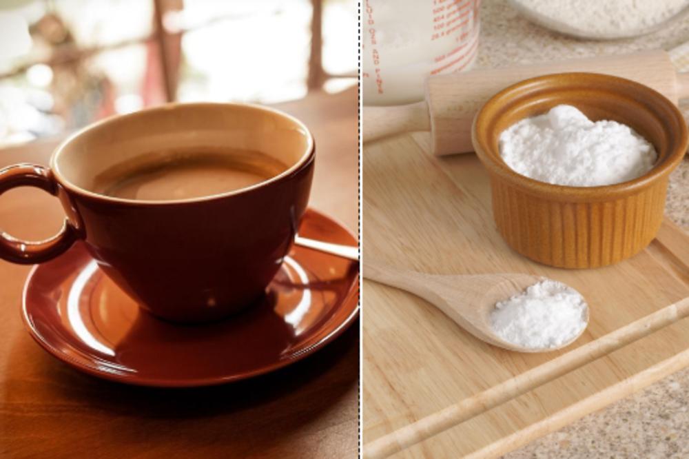ŠTA SE DESI KADA POPIJEMO SODU BIKARBONU I KAFU? Ova mešavina je narodni lek, i sjajnog je ukusa