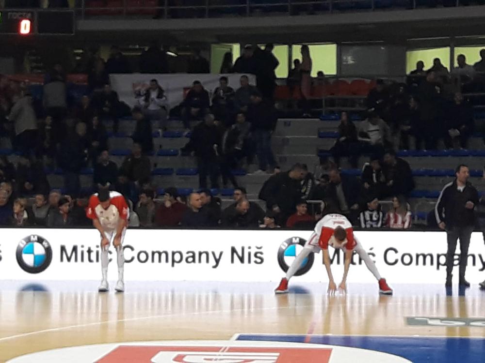 Marko Simonović bodri Zvezdu iz prvog reda protiv Mega Bemaksa  