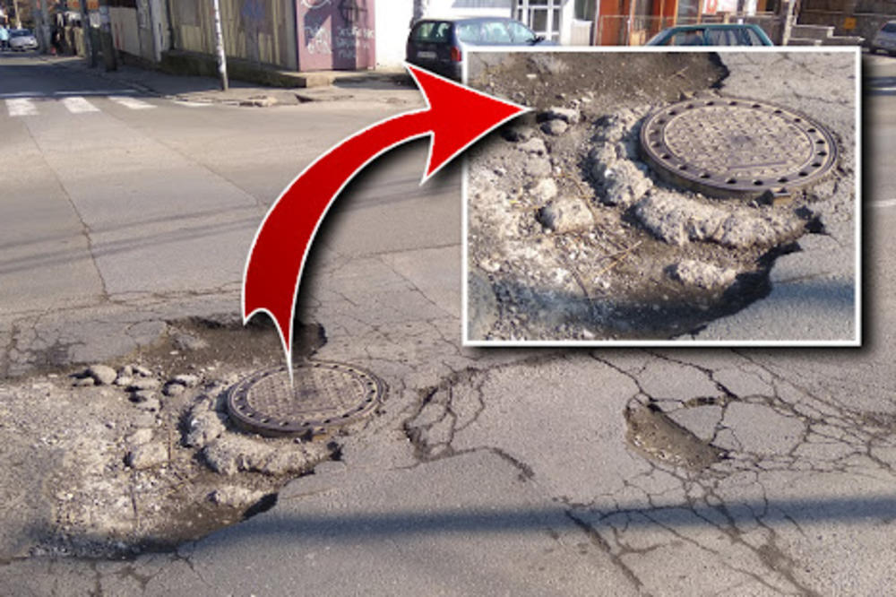 OVA RUPA U BEOGRADU JE UBICA TOČKOVA! Dobro obratite pažnju kad OVUDA VOZITE! (VIDEO)