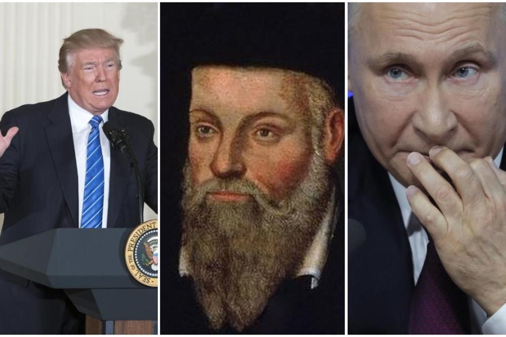 NOSTRADAMUSOVO PROROČANSTVO OD KOG AMERIKANCI STRAHUJU: Trampa čeka METAK, odnosi sa Putinom se MENJAJU! (VIDEO)
