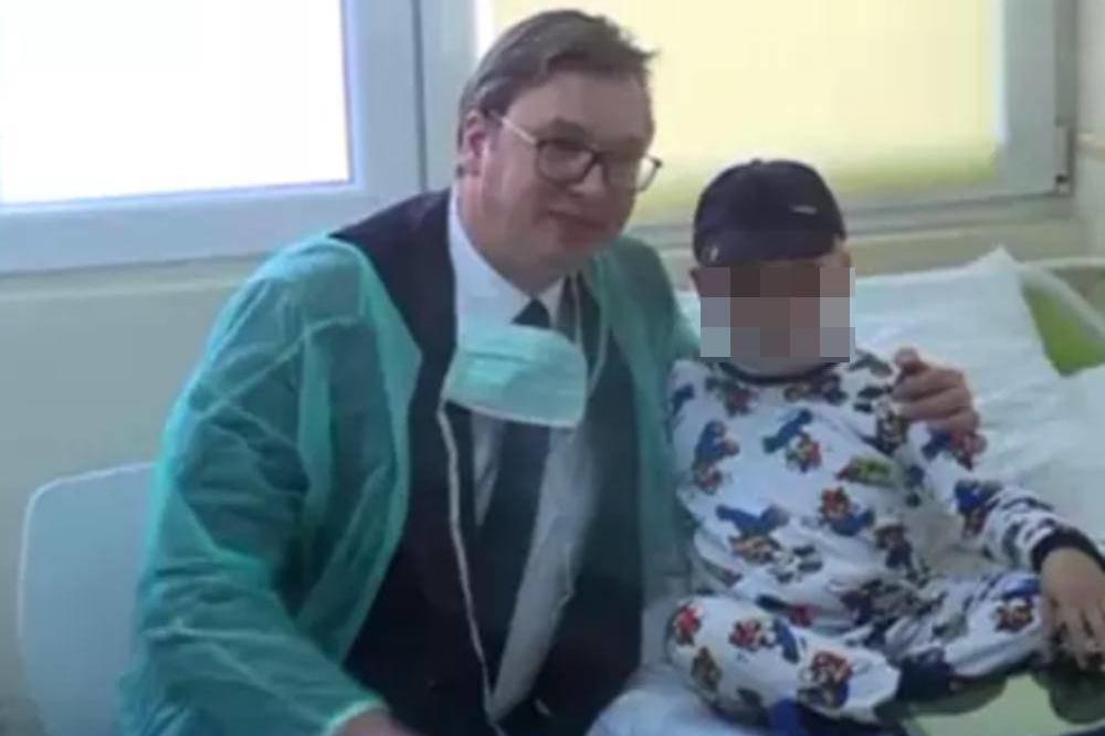 VUČIĆ O SLUČAJU BOLESNOG DEČAKA: Ušao sam na poziv njegove majke, nisam mogao da odbijem!