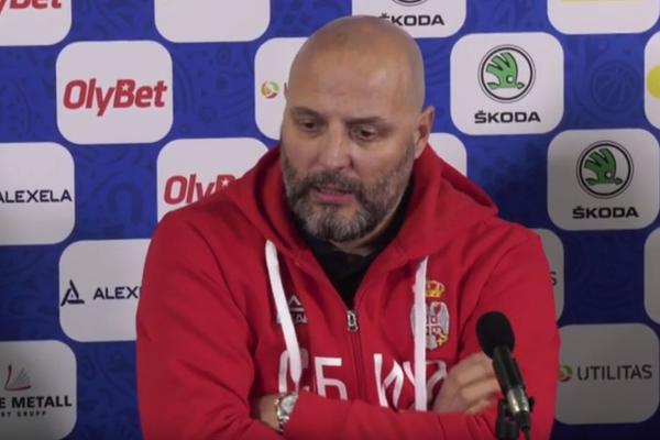 ĐORĐEVIĆ ISKREN POSLE PORAZA OD ESTONACA: Mi uvek gledamo u pasulj ko može da igra!