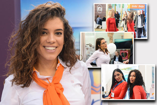 I DA NEĆETE DA PUTUJETE, NA SAJAM TURIZMA VREDI OTIĆI ZBOG NJIH! Promoterke svojom lepotom OBARAJU POSETIOCE S NOGU