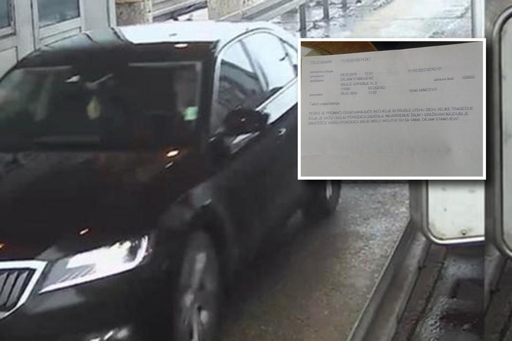 VOZAČ ZORANA BABIĆA UPUTIO TELEGRAM SAUČEŠĆA PORODICI ŽENE KOJU JE UBIO: Šta je napisao u pismu Stanikinom mužu?