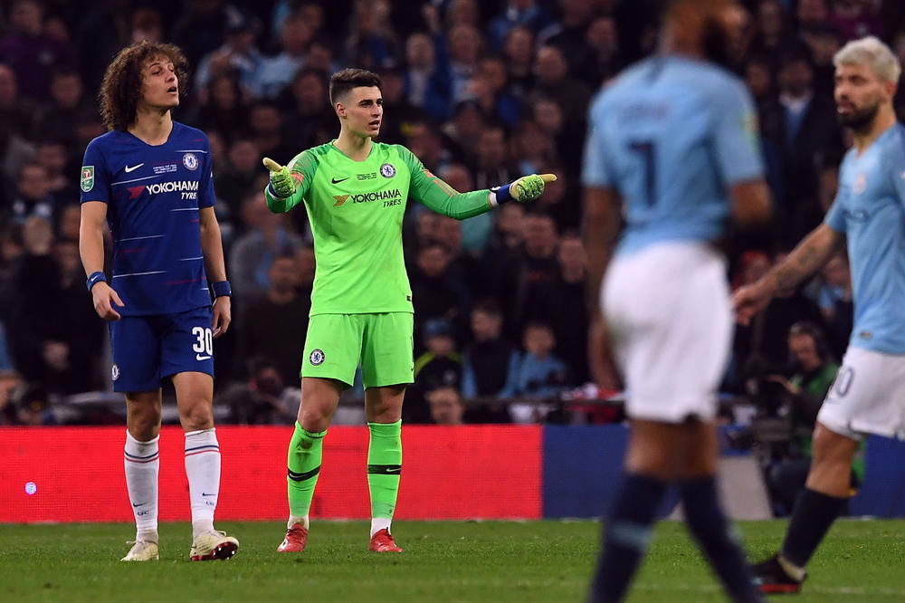 SARI ĆE SADA STVARNO DA GA UBIJE: Kepa prvo odbio da izađe iz igre, a onda uradio nešto još nekulturnije!