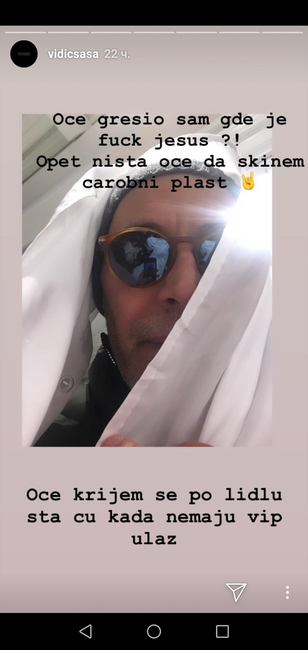 Saša Vidić se javno ruga Ani Nikolić