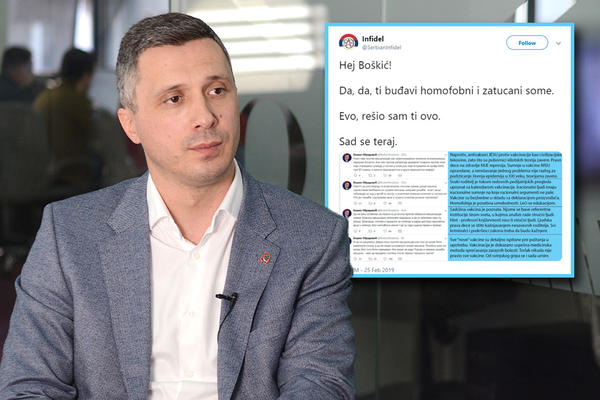 TERAJ SE, TI BUĐAVI HOMOFOBNI ZATUCANI SOME! Obradović je rekao da je protiv vakcinancije, A ONDA JE NASTAO HAOS