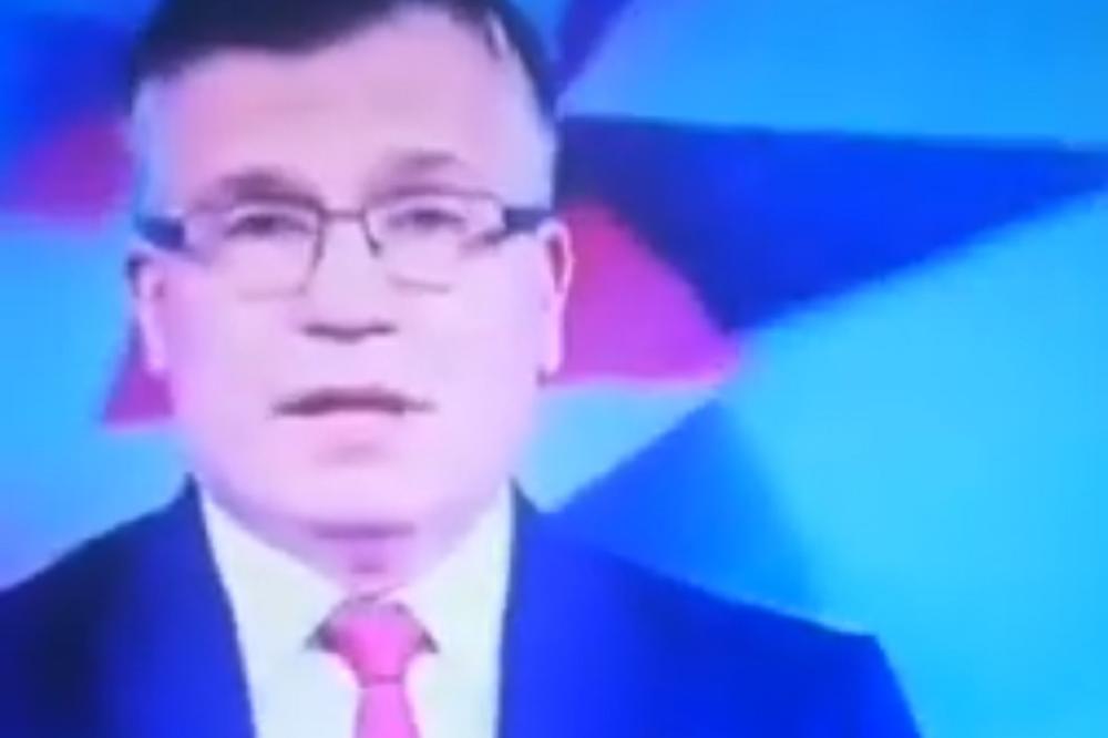 NIJE PEĐA STRAJNIĆ, ALI JESTE BLAM: Novi veliki lapsus novinara RTS, Srbija plače od smeha!