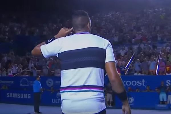 I NADALA JE RAZBESNEO: On ne poštuje ni publiku, ni protivnika, ni sebe! Kirjos izazivao navijače posle epskog meča