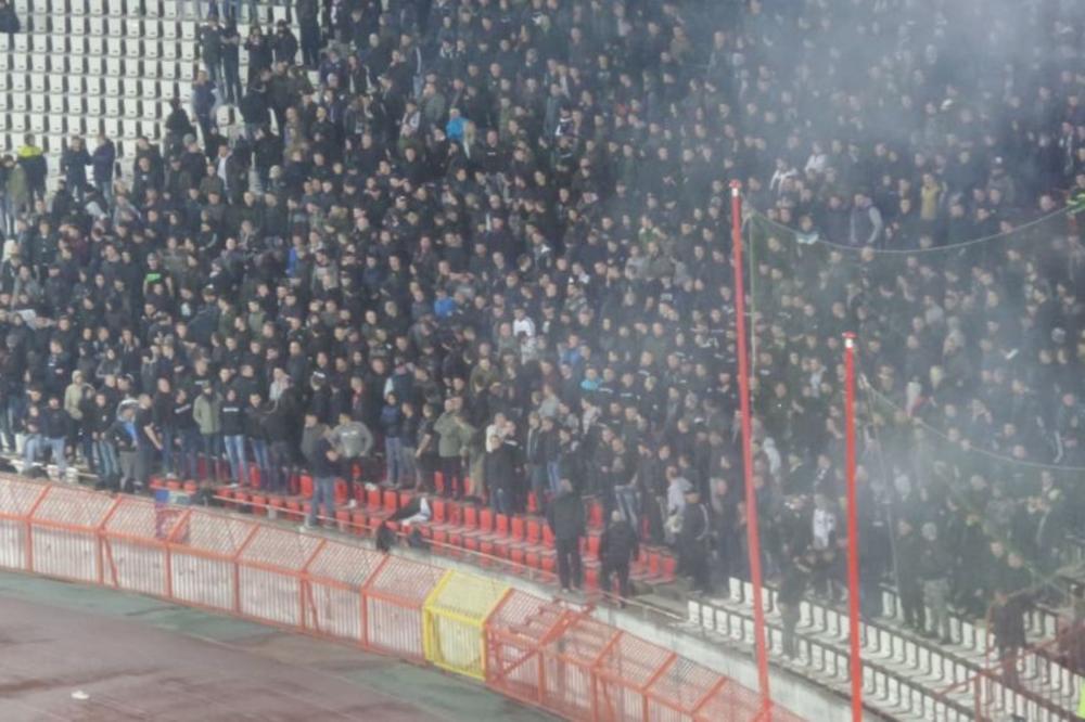 SVI SU U ČUDU, NIKO NE ZNA O ČEMU SE RADI! Grobari na južnoj tribini šokirali sve na stadionu!