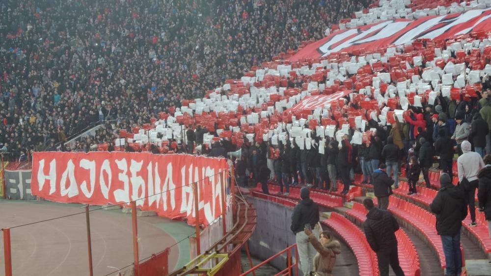 Delije isprozivale Firmaše pre par nedelja  