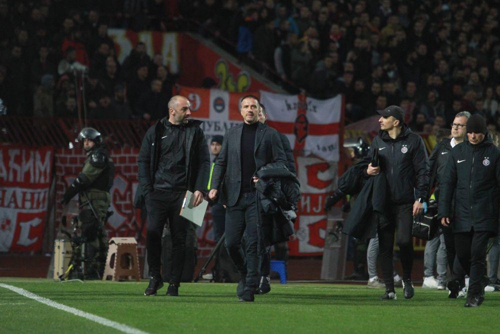 Trener Partizana na početku 159. Večitog derbija