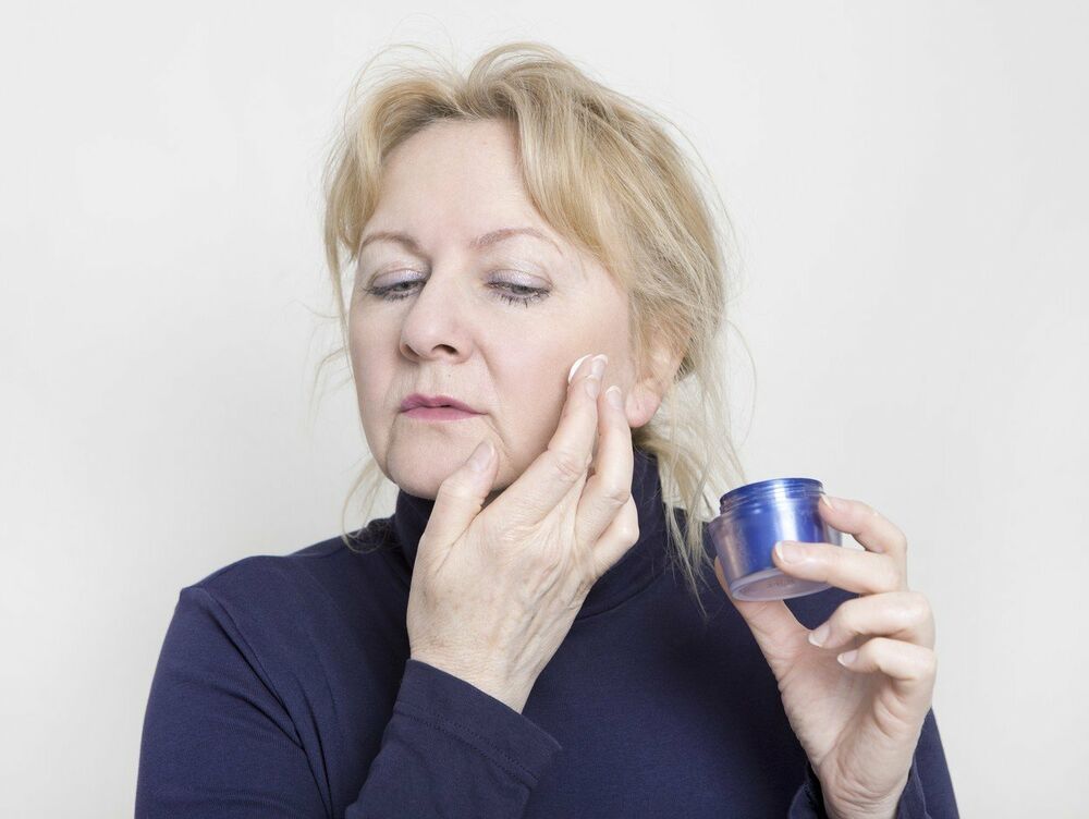 Krema protiv bora, Krema, Lice