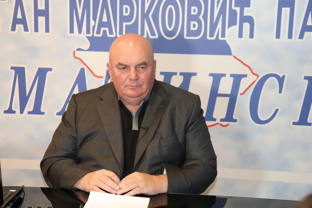 Dragan Marković Palma, gradonačelnik Jagodine i predsednik Jedinstvene Srbije