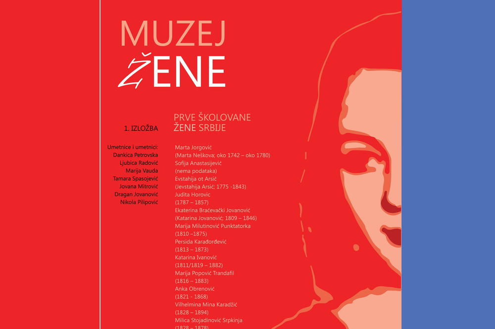 Osmog marta otvaranje izložbe PRVE ŠKOLOVANE ŽENE SRBIJE