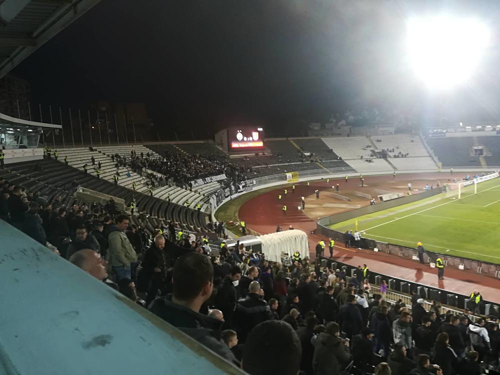 Nema mnogo navijača na Jugu  