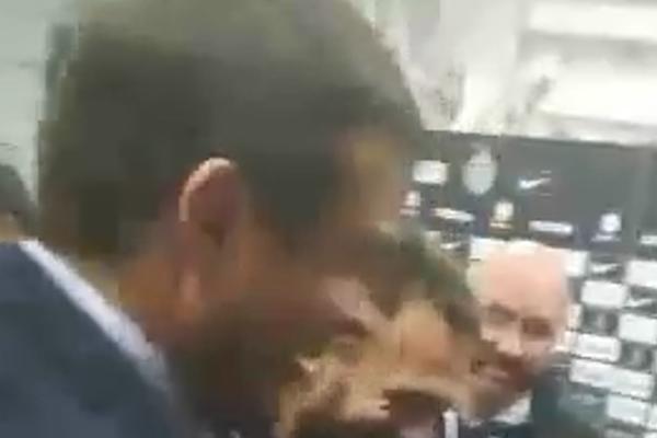 LALATOVIĆ PRAVIO ŠOU U TUNELU: Vređali ga i ponižavali, a dok je Drinčić davao izjavu on je imao poruku za Partizan