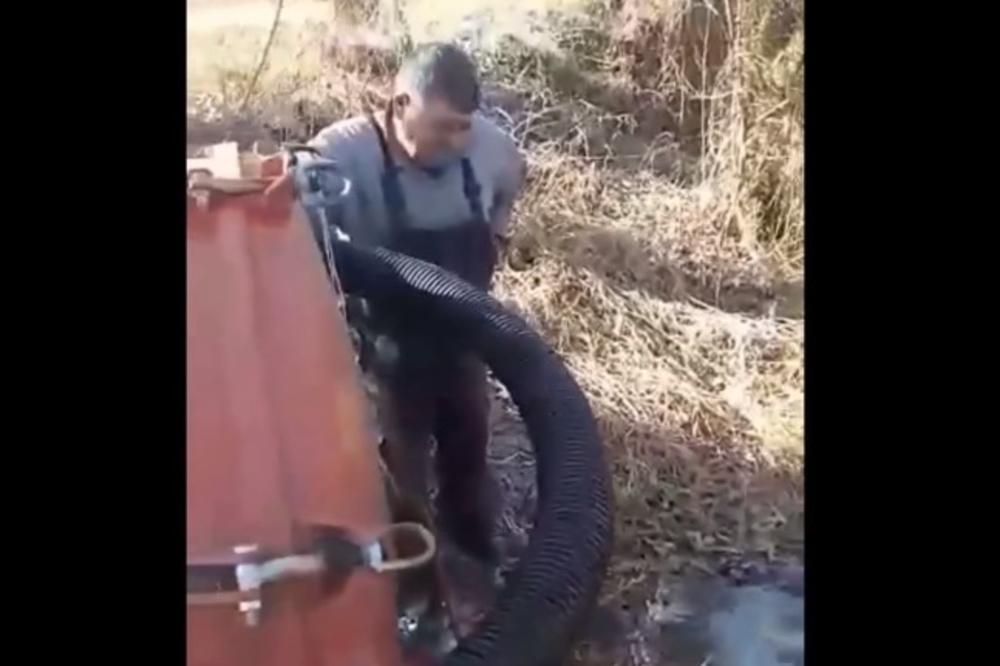 SRBIN UHVATIO KOMŠIJU U ŠTETI! Pa stvarno je JEZIVO šta ovaj čovek radi! (VIDEO)