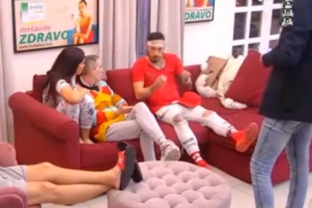 NA ŽIVO SU GA UŠIVALI: Lazaru glava skroz ISEČENA! Jedva mu sanirali povrede koje mu je nanela Miljana...
