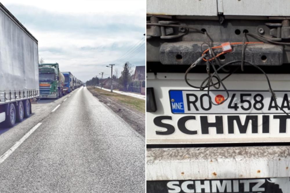 VOZAČI SU OČAJNI, NA GRANICI ZAGLAVLJENI 16 SATI! Kilometarska kolona na Kelebiji, OVO JE UZROK! (FOTO)