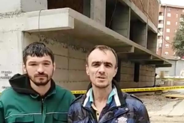 DEVOJČICU NA KOJU JE PAO RADNIK SA ZGRADE HITNO VOZE U KRAGUJEVAC: Potresni snimci sa mesta nesreće! (VIDEO)