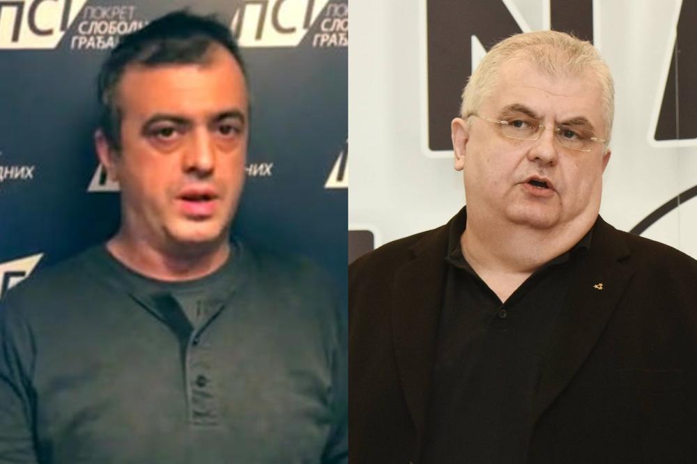 ČANAK OKAČIO ZASTAVU KATALONIJE U PROSTORIJAMA SVOJE STRANKE: Onda mu je Sergej napisao samo ove dve reči!