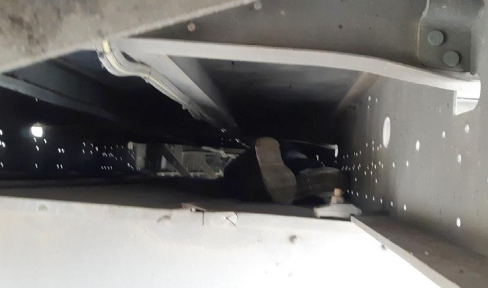 'Slepi putnik'  između paletranika i prikolice  